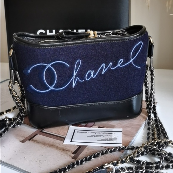Chanel Tweed Calfskin Small Gabrielle - Picture 2 of 13